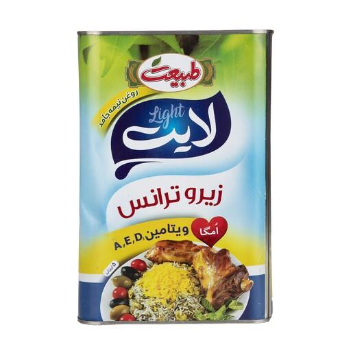 روغن نیمه جامد زیرو ترانس طبیعت5 کیلوگرم